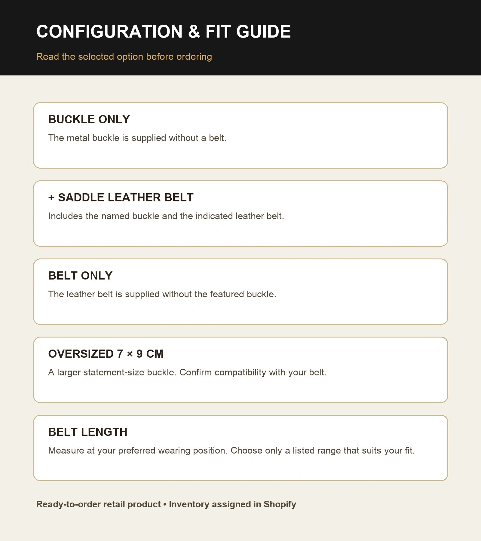 Solid Brass 3D Relief Biker Belt Buckle – 20 Designs configuration and fit guide in English