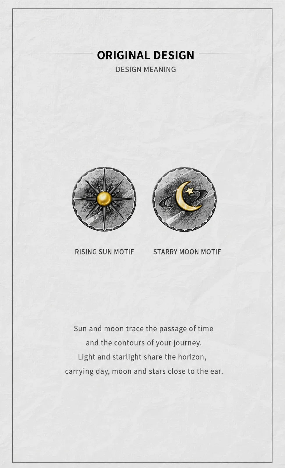Sterling Silver Sun Moon and Stars Earrings - design meaning
