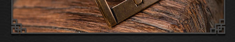 Tang Arabesque Vintage Full-Grain Leather Biker Belt with Brass Buckle – Belt construction detail