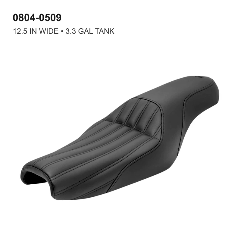 Harley Sportster seat configuration 0804-0509 / 3.3 Gal / 12.5 in Wide