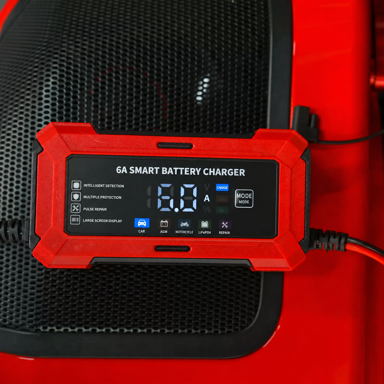 6A smart battery charger product detail