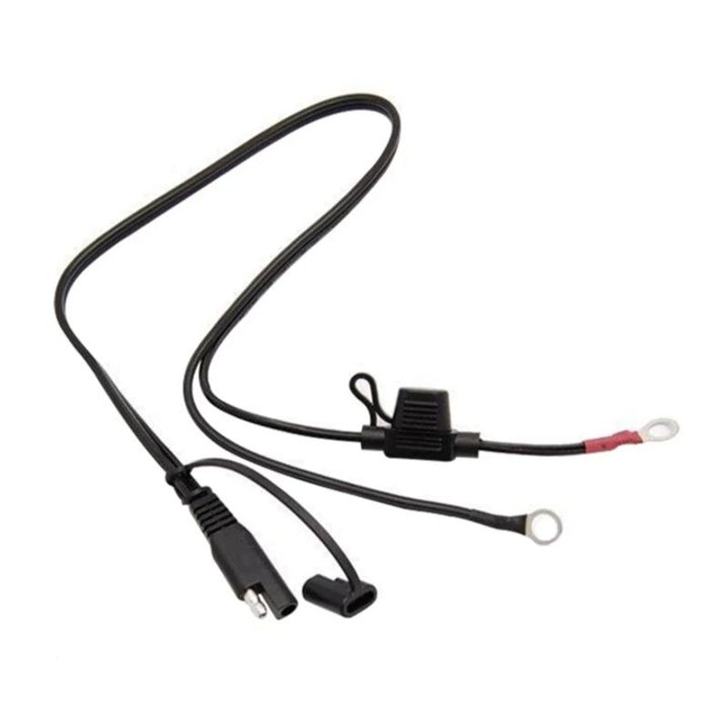 Battery charging harness connectors and terminals
