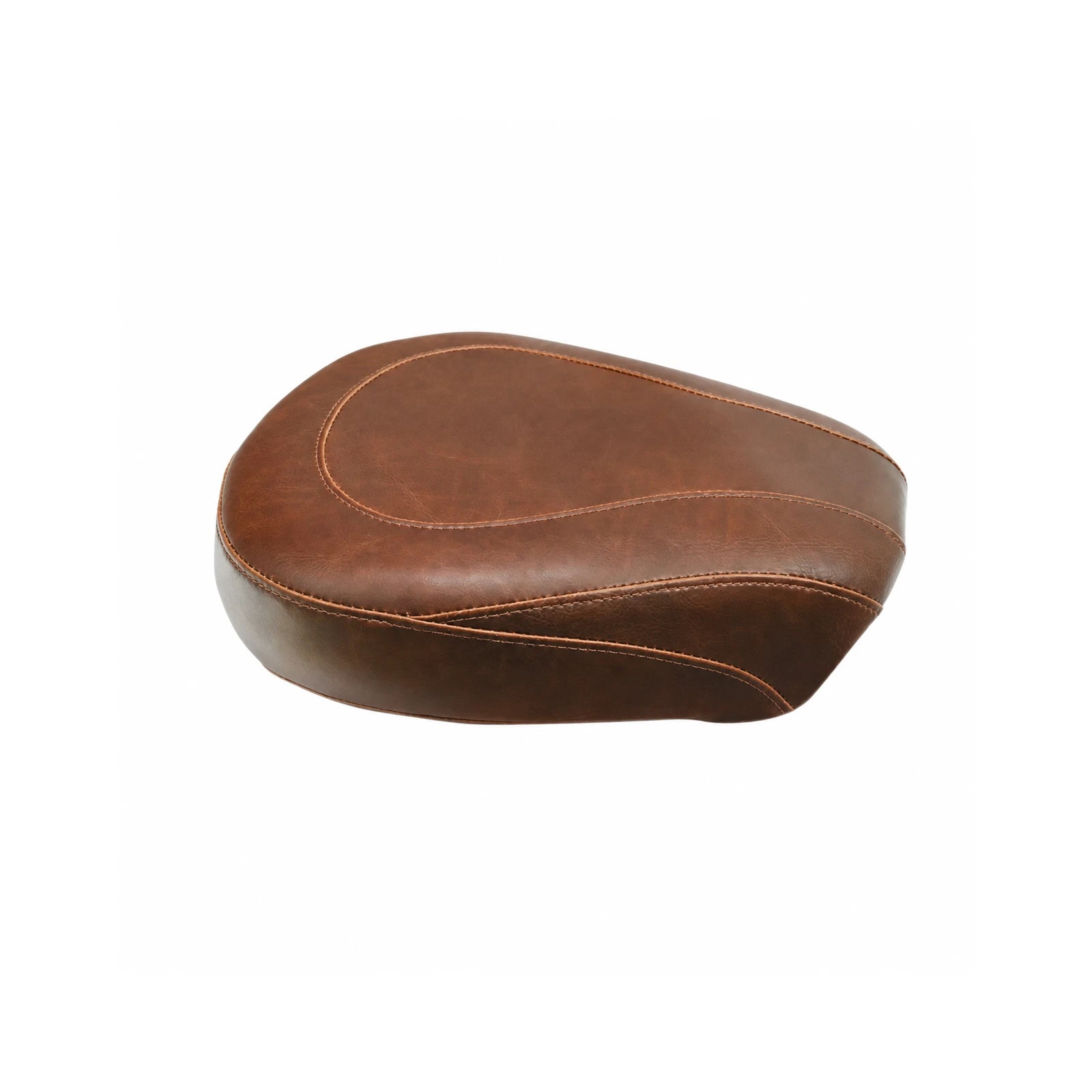 0801-0744 brown smooth rear seat