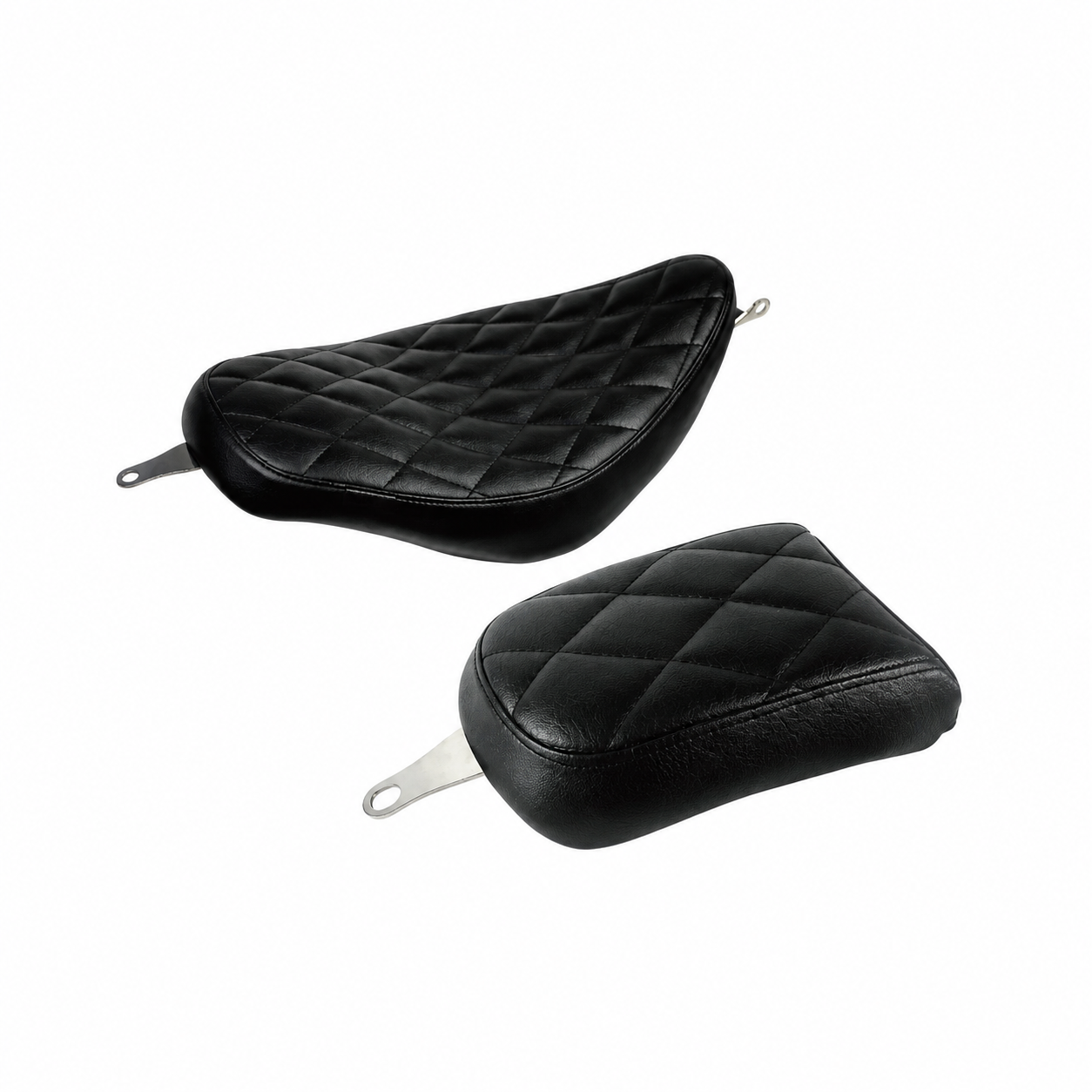 Front and rear diamond-stitched seats