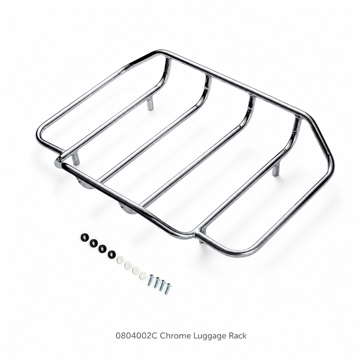 0804002C chrome luggage rack