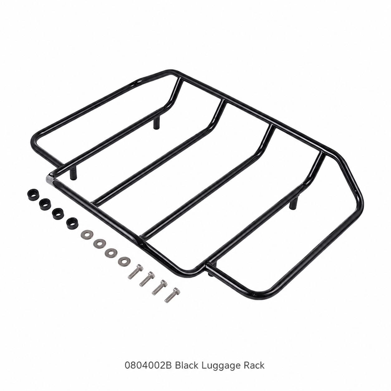0804002B black luggage rack