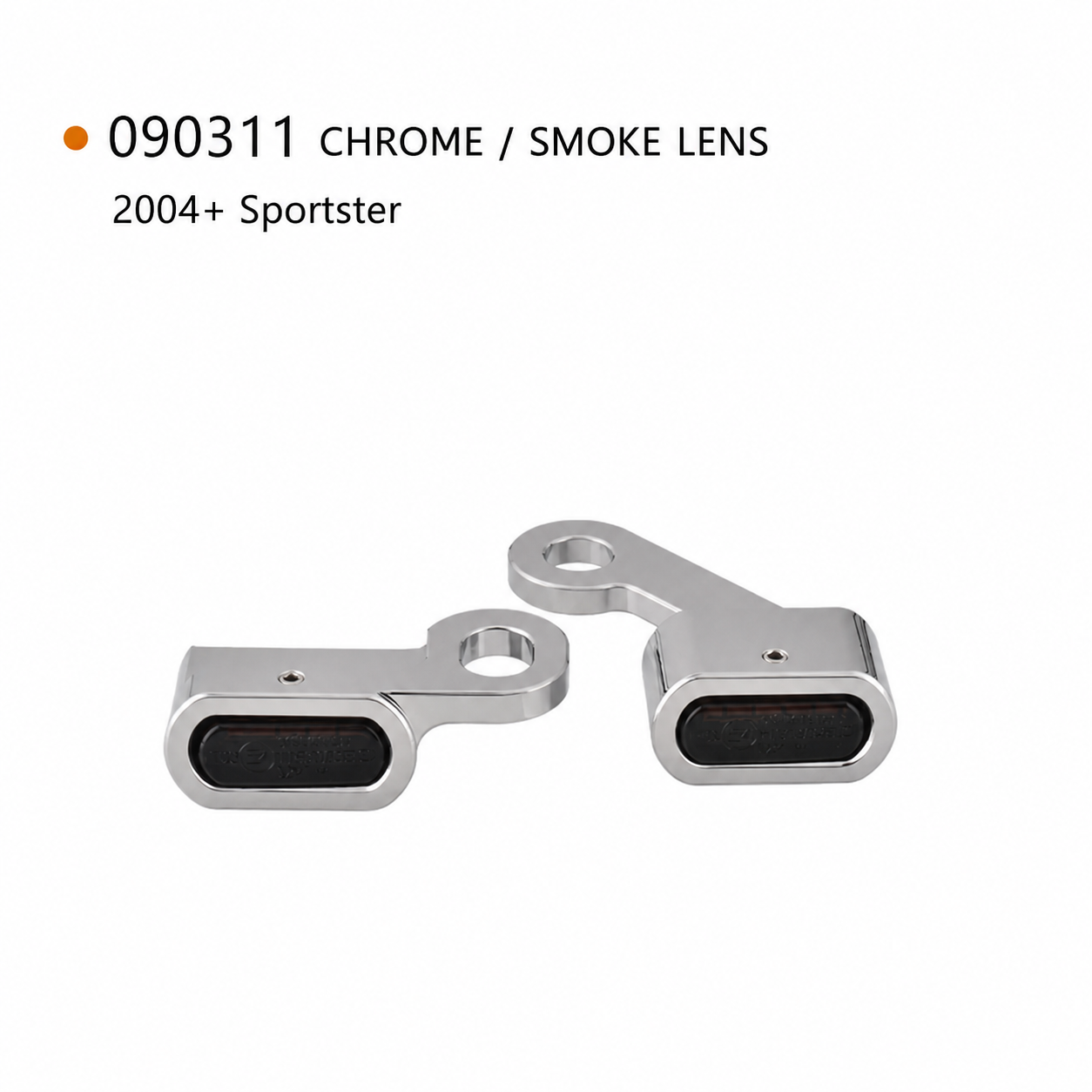 090311 chrome smoke Harley turn signals