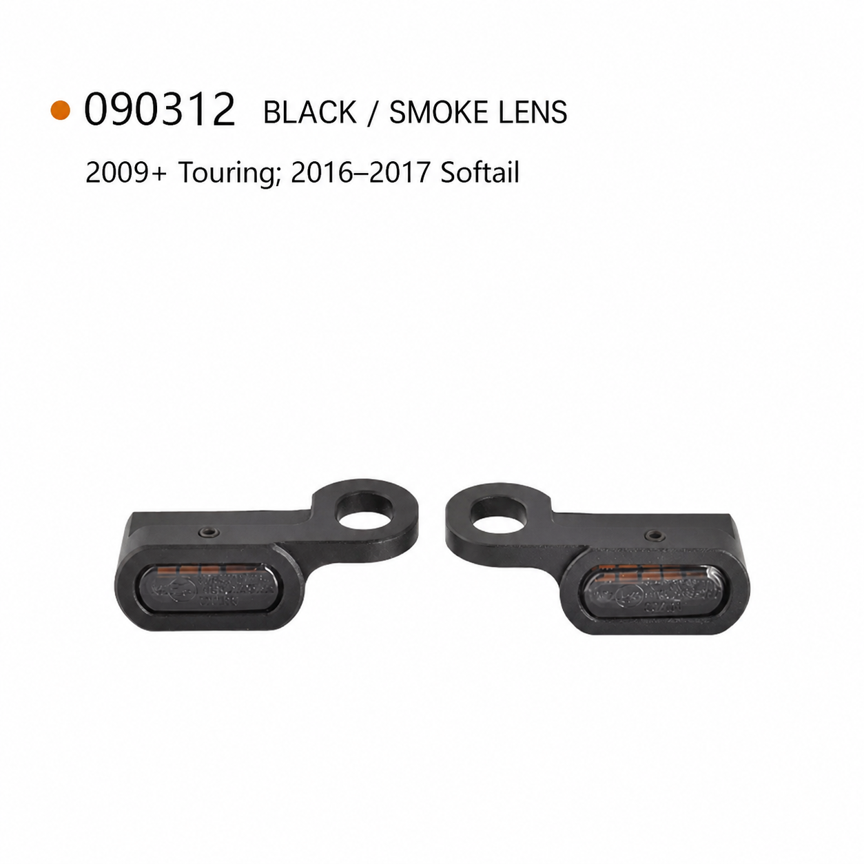 090312 black smoke Harley turn signals