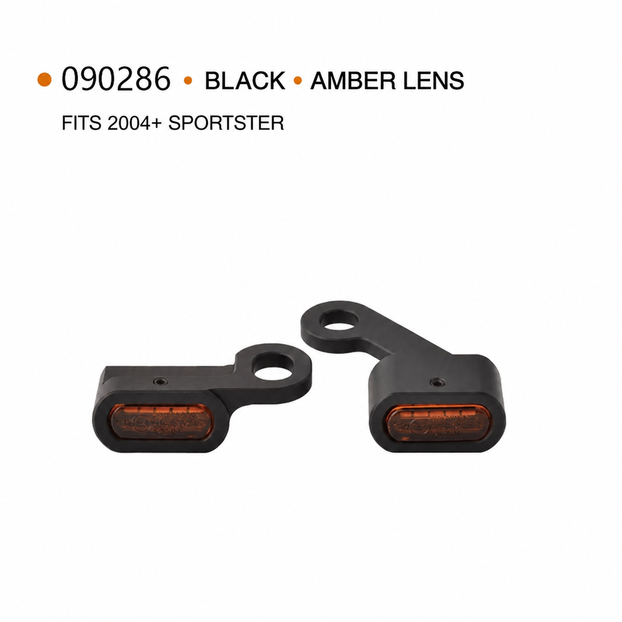 090286 black amber mini turn signals