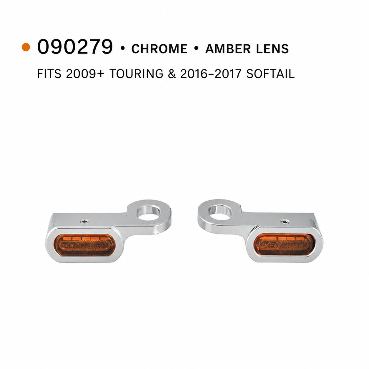 090279 chrome amber mini turn signals