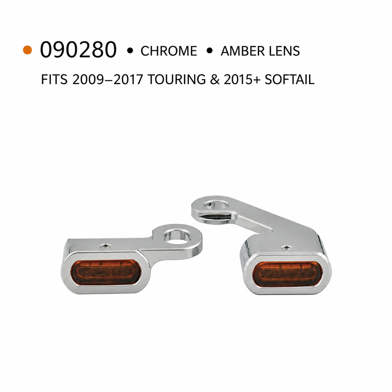 090280 chrome amber mini turn signals