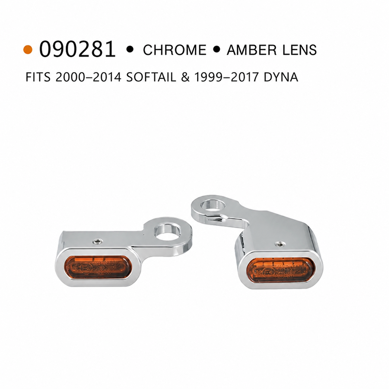 090281 chrome amber mini turn signals