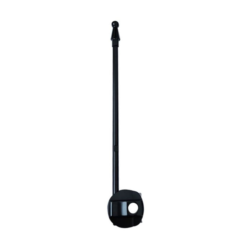 AS78505B black luggage-rack flag pole