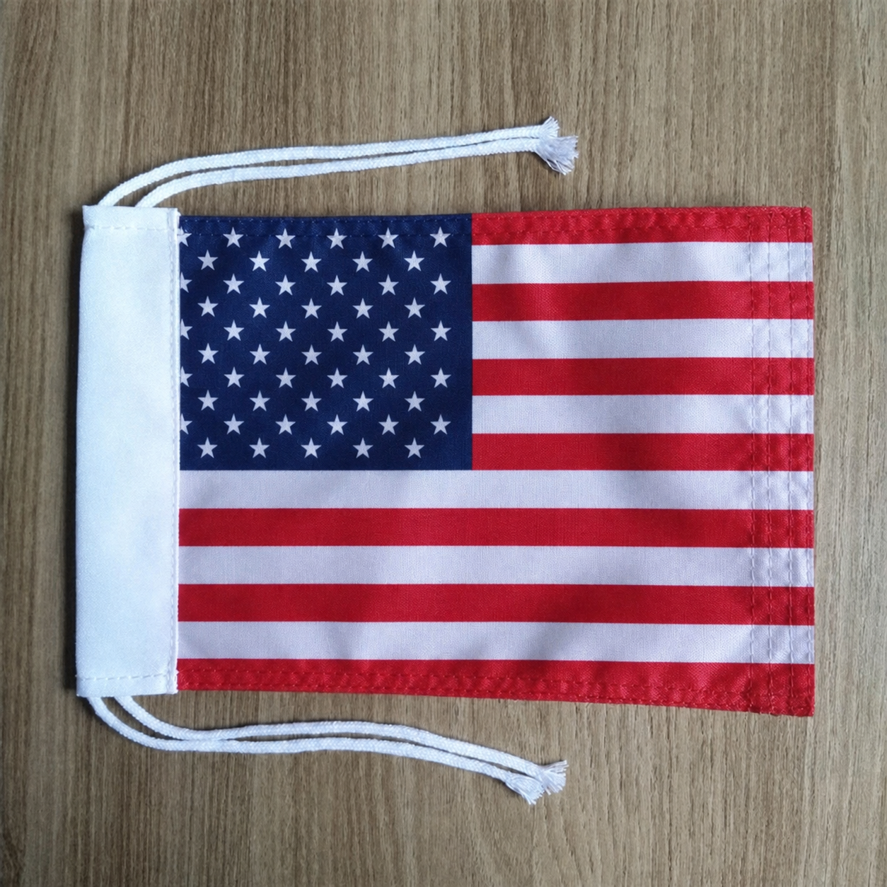 Small United States motorcycle flag