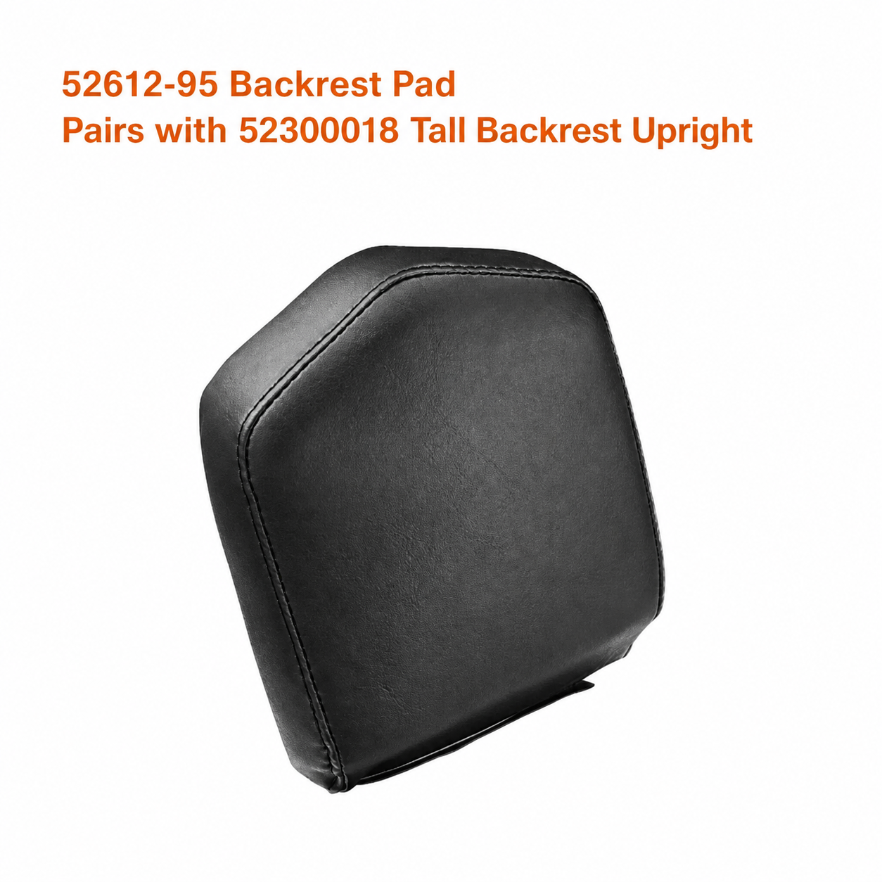 52612-95 backrest pad for tall upright