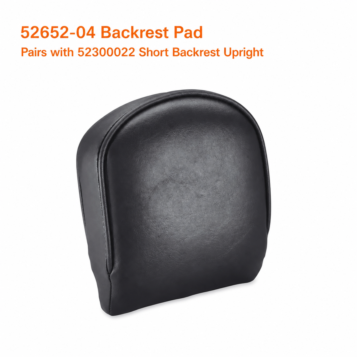 52652-04 backrest pad for short upright