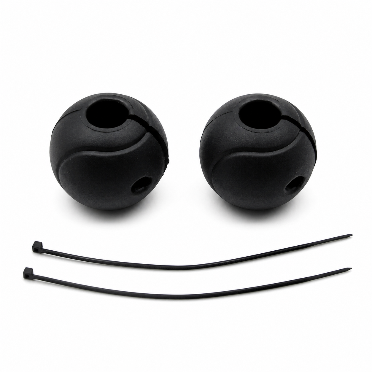 Crash-bar rubber bumper protectors for compatible motorcycles