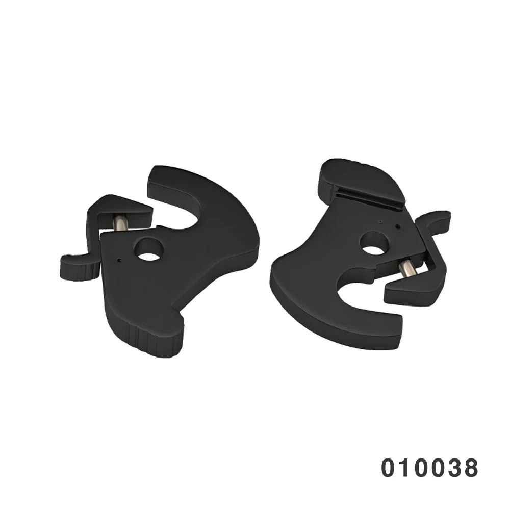 010038 Black quick-release latch