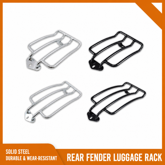 Rear fender luggage rack options