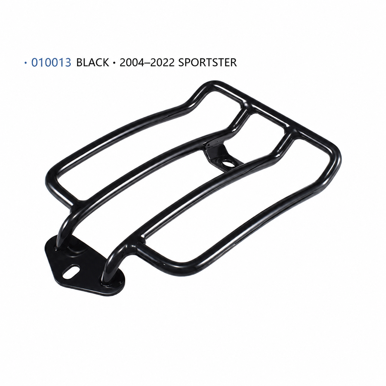 010013 black rack for Sportster