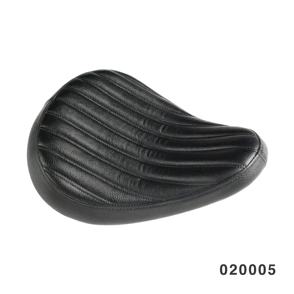 020005 Black Striped Synthetic Leather Seat