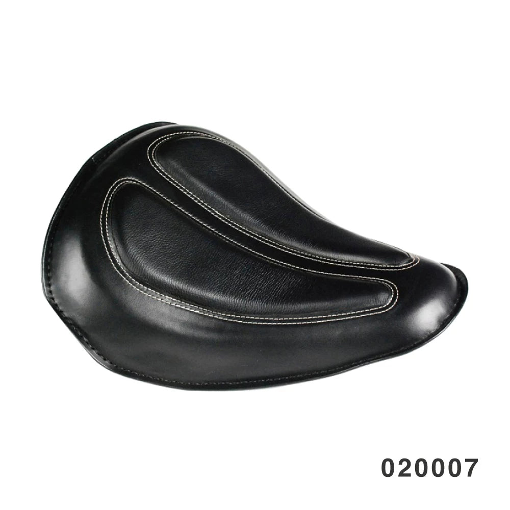 020007 Black Genuine Leather Seat