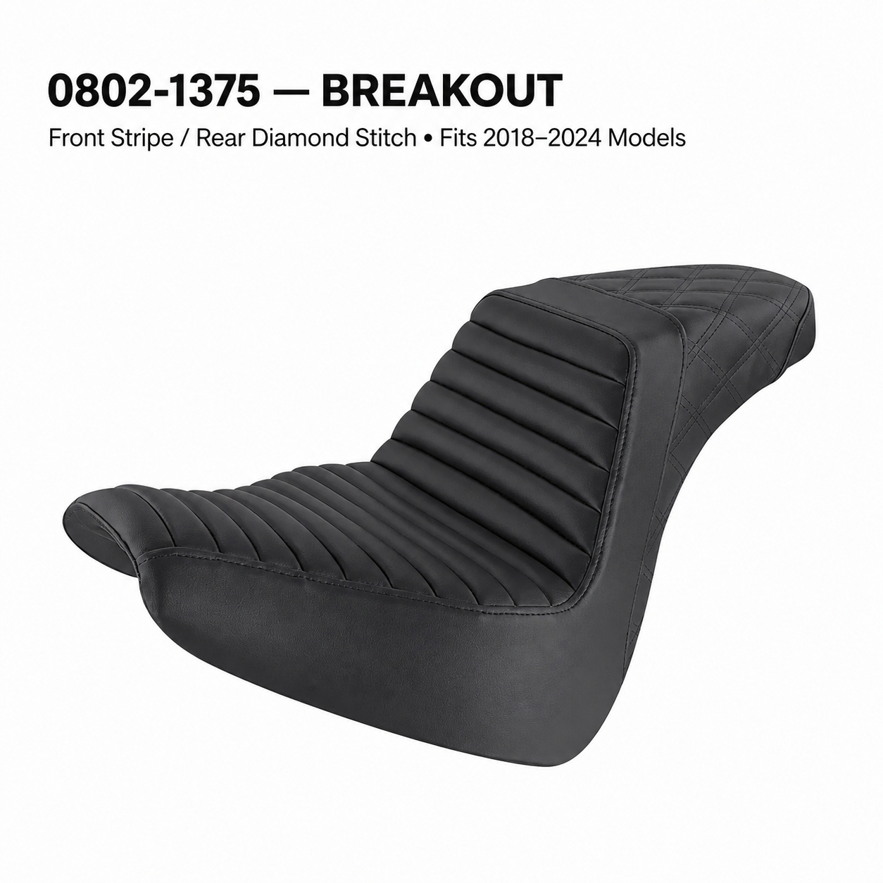 0802-1375 Breakout / Front Stripe & Rear Diamond