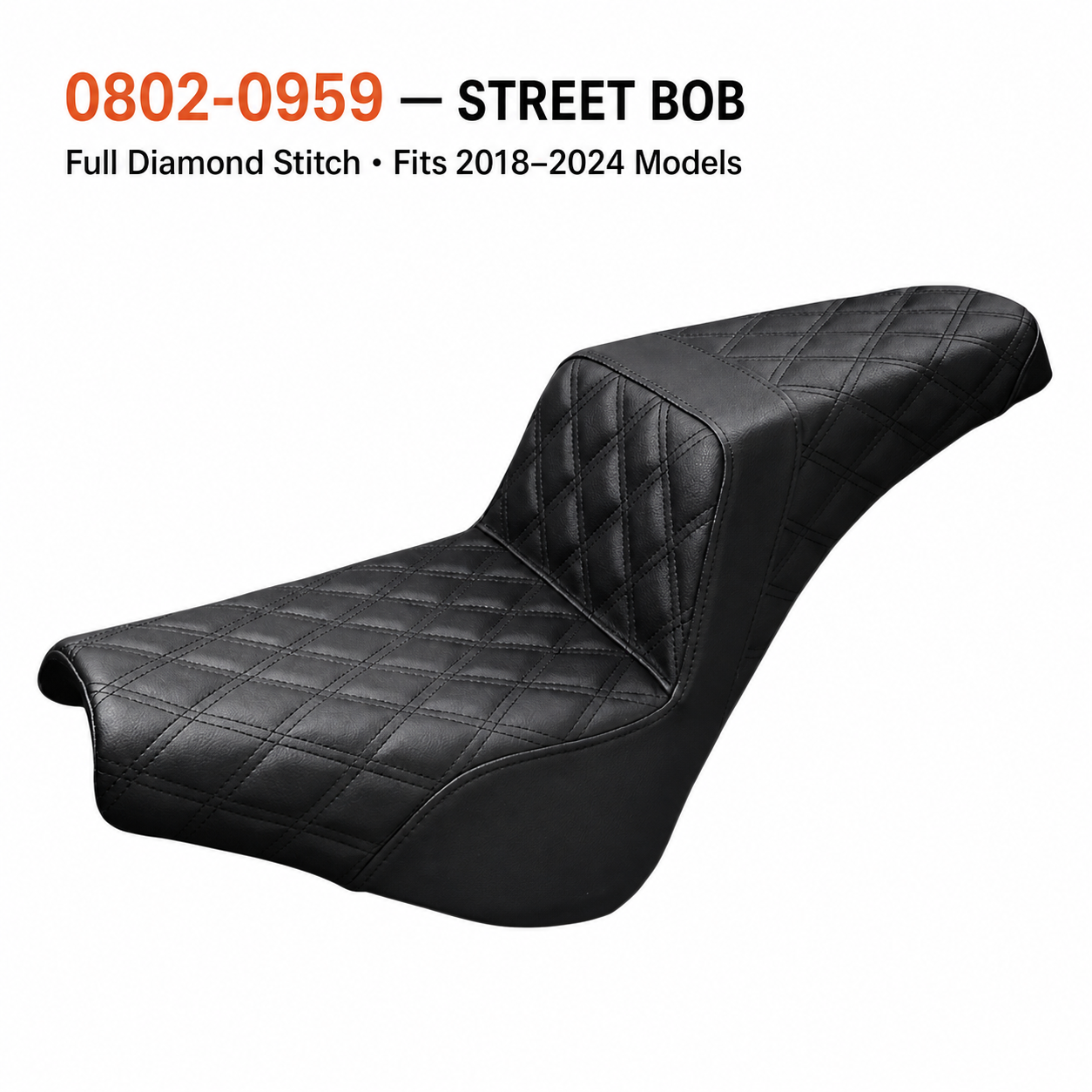 0802-0959 Street Bob / Full Diamond Stitch