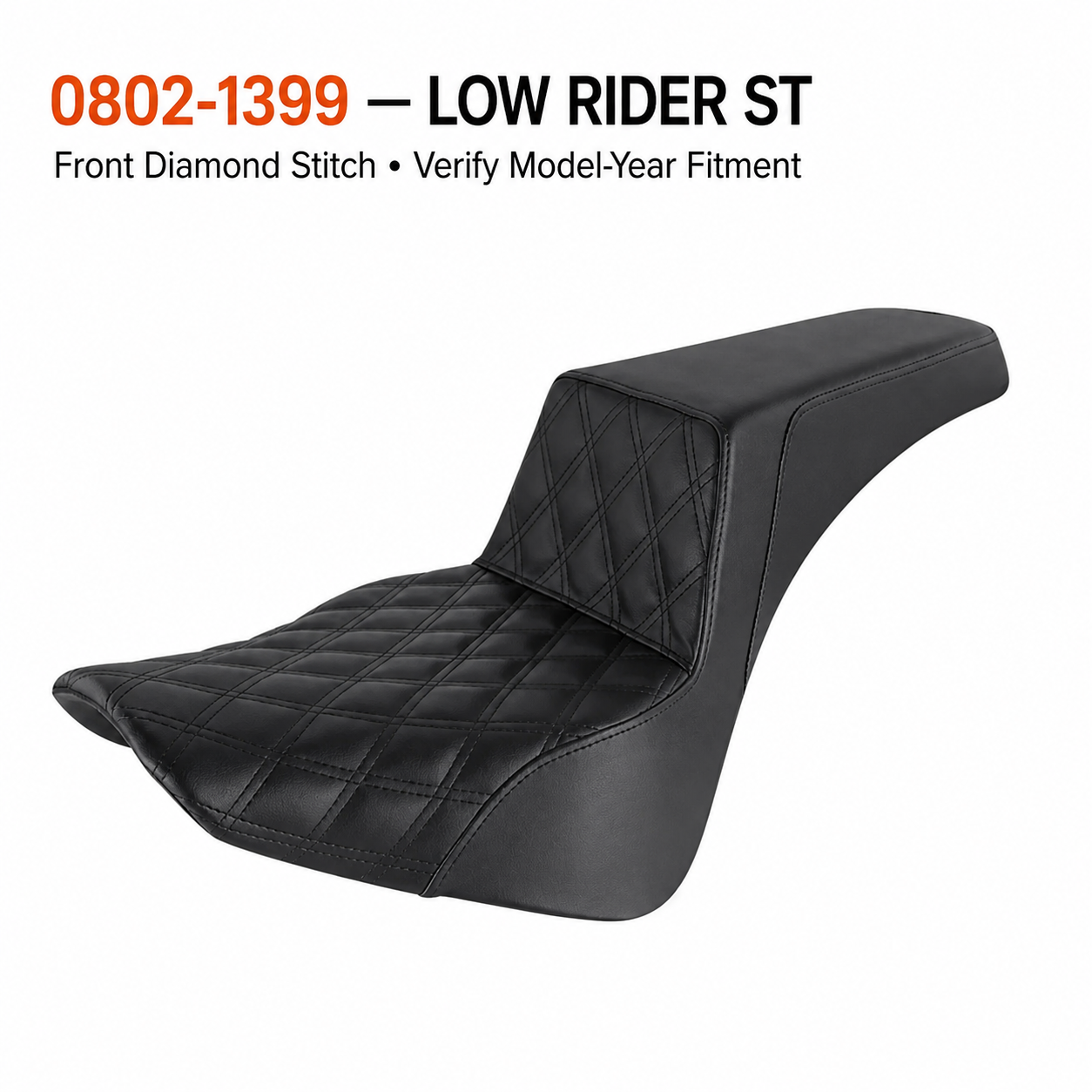 0802-1399 Low Rider ST / Front Diamond Stitch