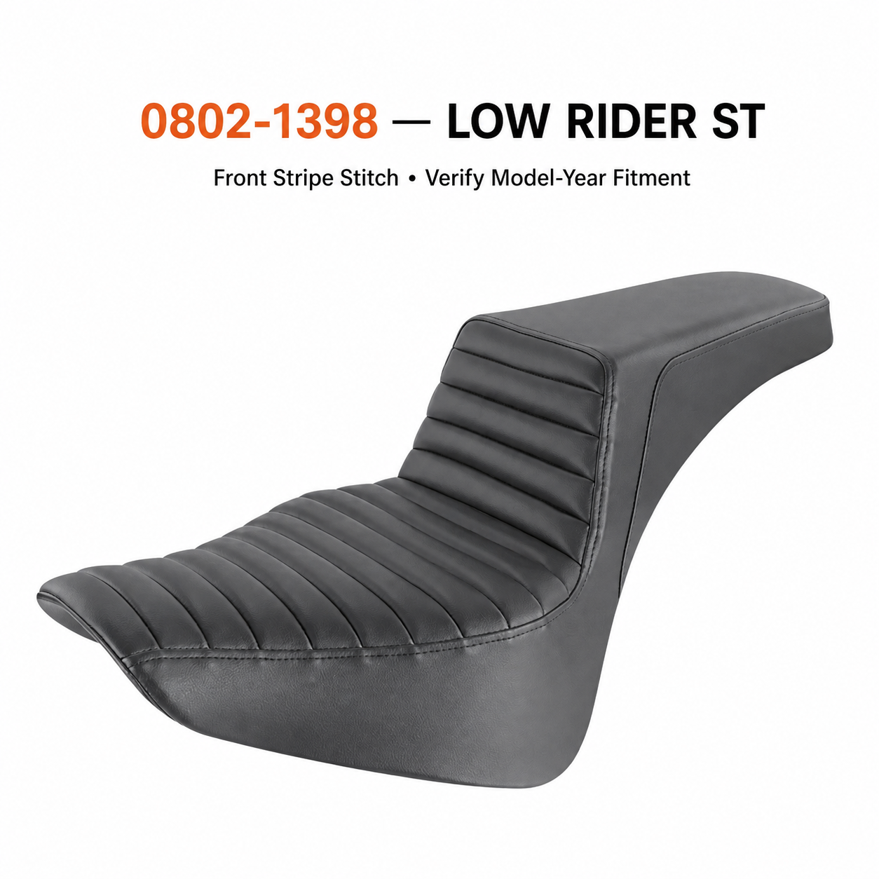 0802-1398 Low Rider ST / Front Stripe Stitch
