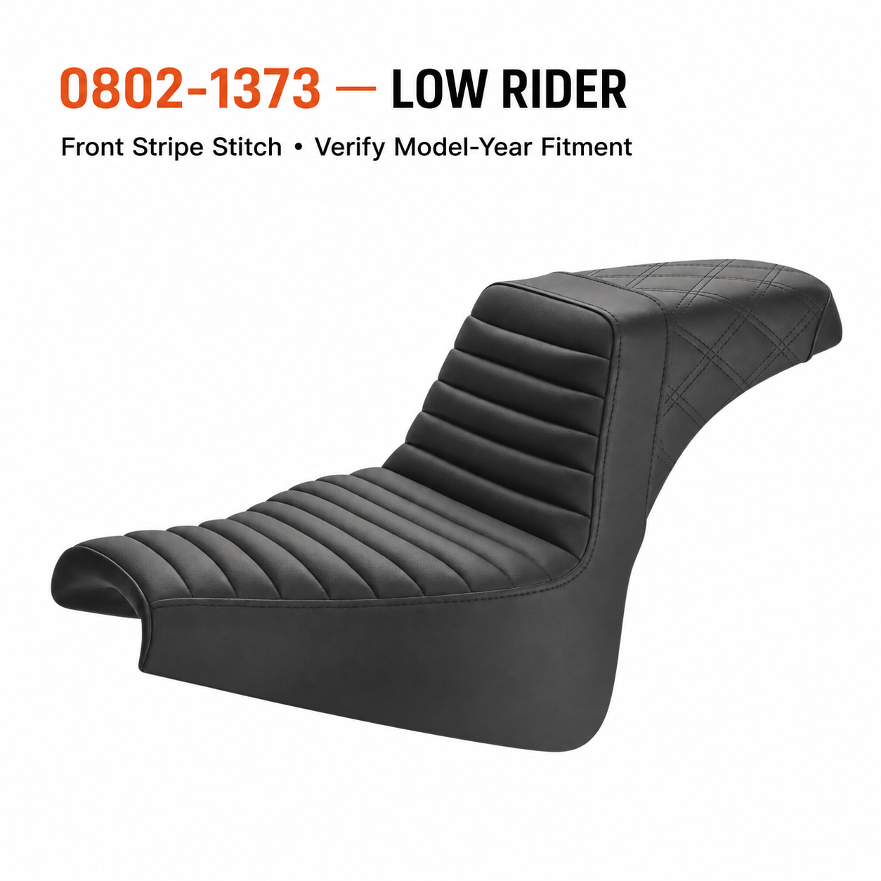 0802-1373 Low Rider / Front Stripe Stitch