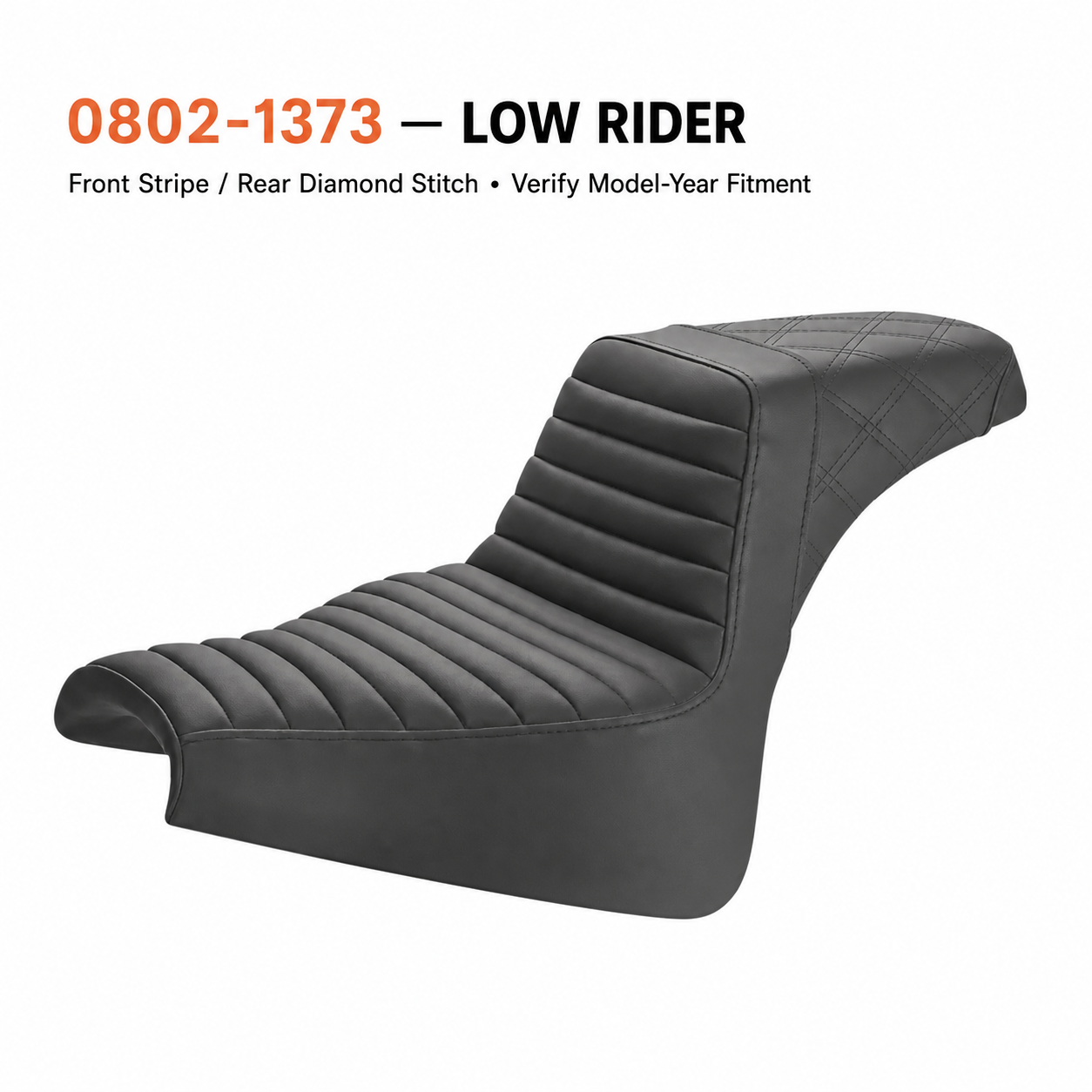 0802-1373 Low Rider / Front Stripe & Rear Diamond