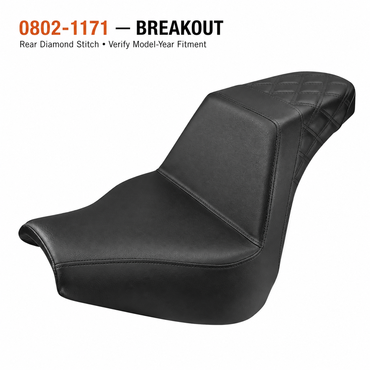 0802-1171 Breakout / Rear Diamond Stitch
