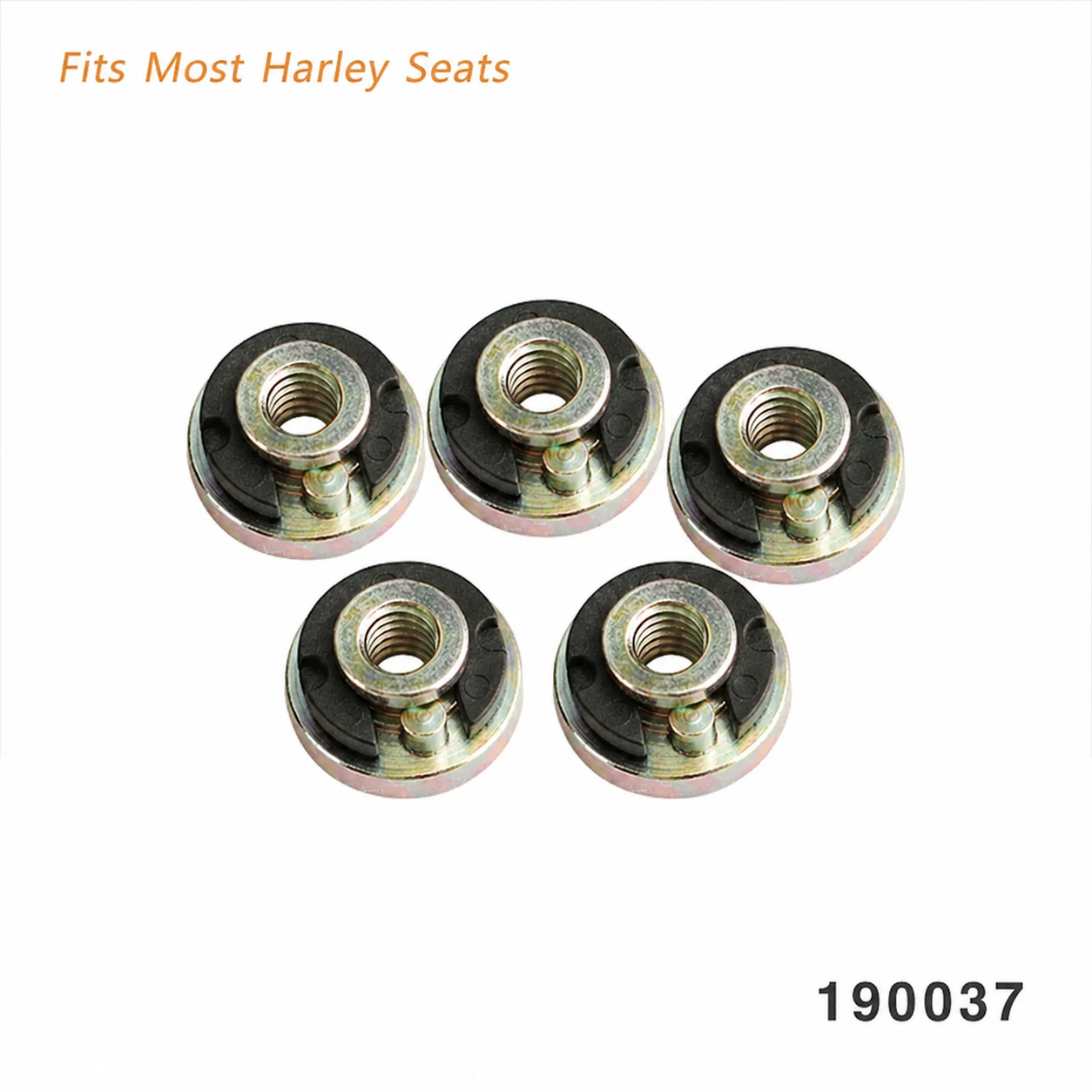 190037 five-piece seat mounting nut set