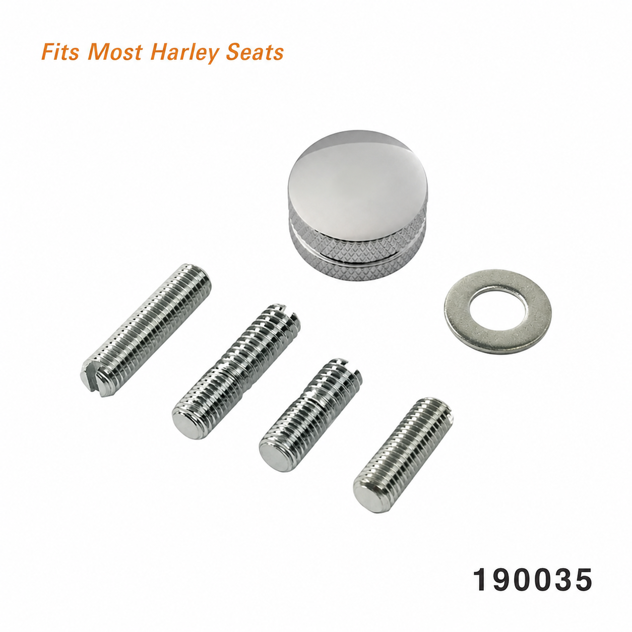 190035 chrome seat mounting screw kit