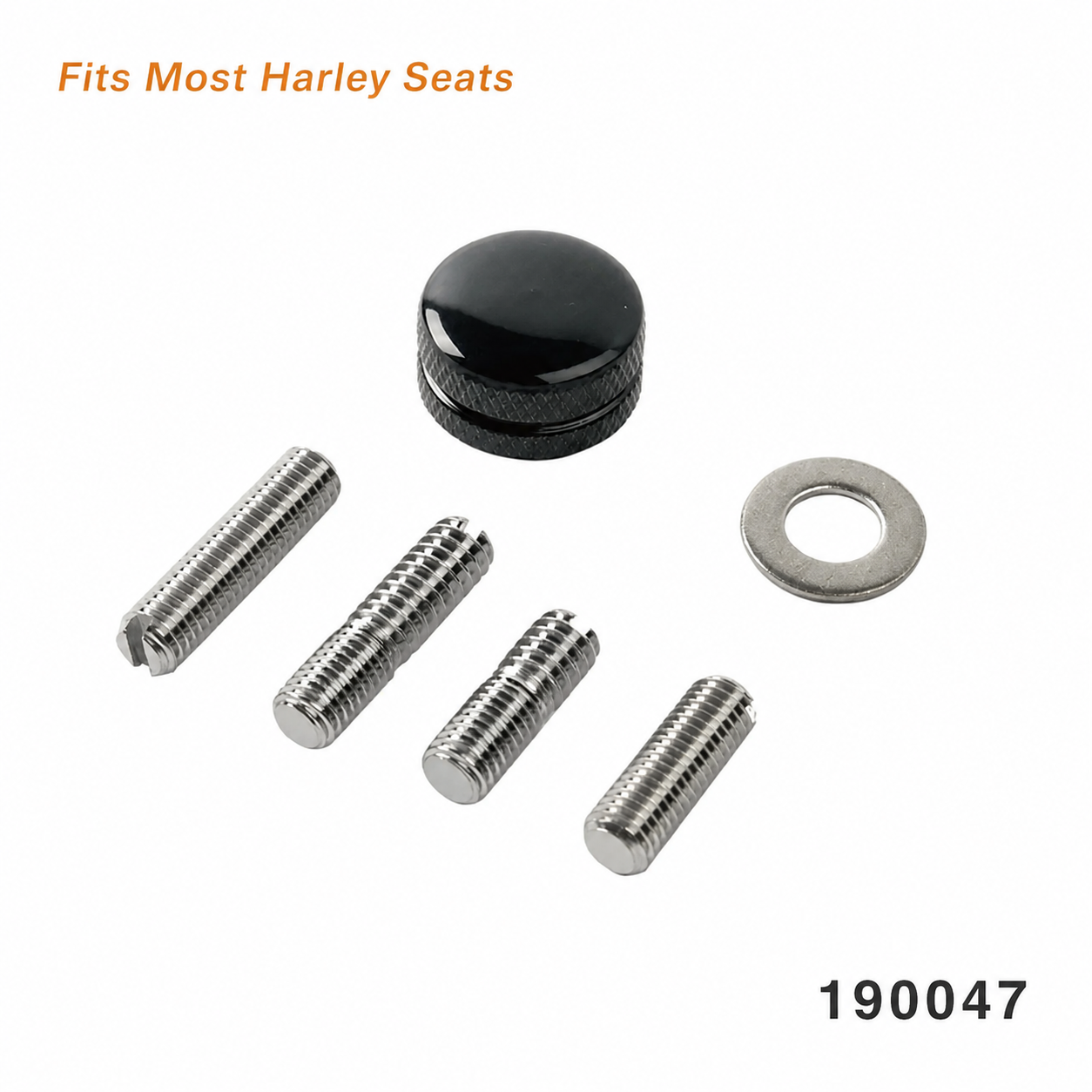 190047 black seat mounting screw kit