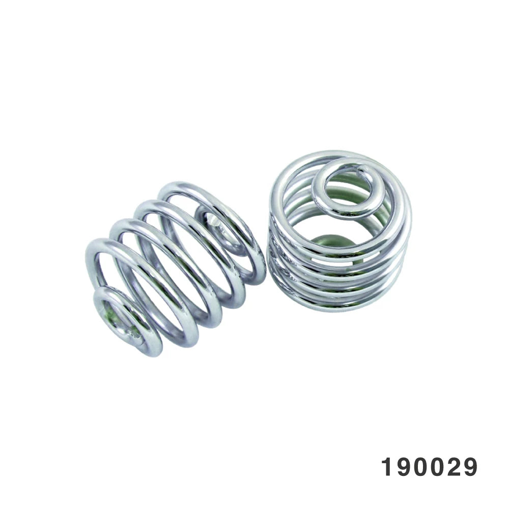 190029 chrome 2-inch coil seat springs
