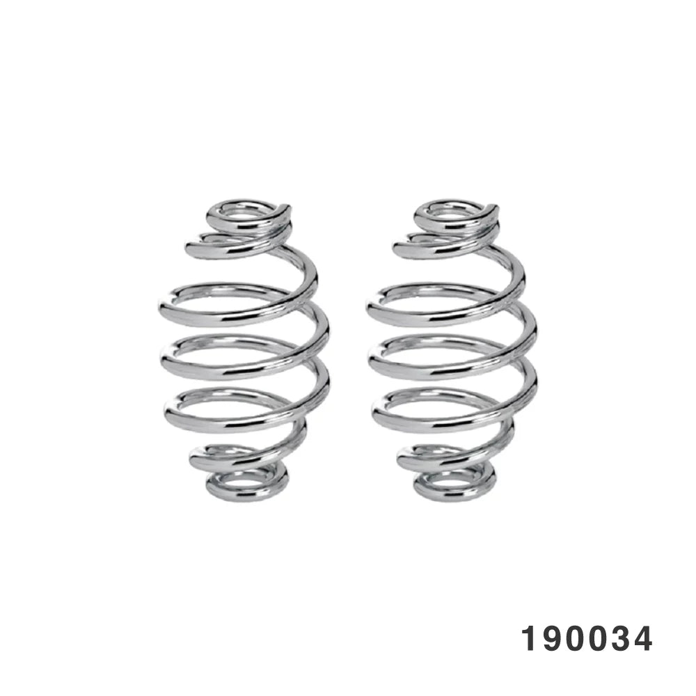 190034 chrome 4-inch coil seat springs
