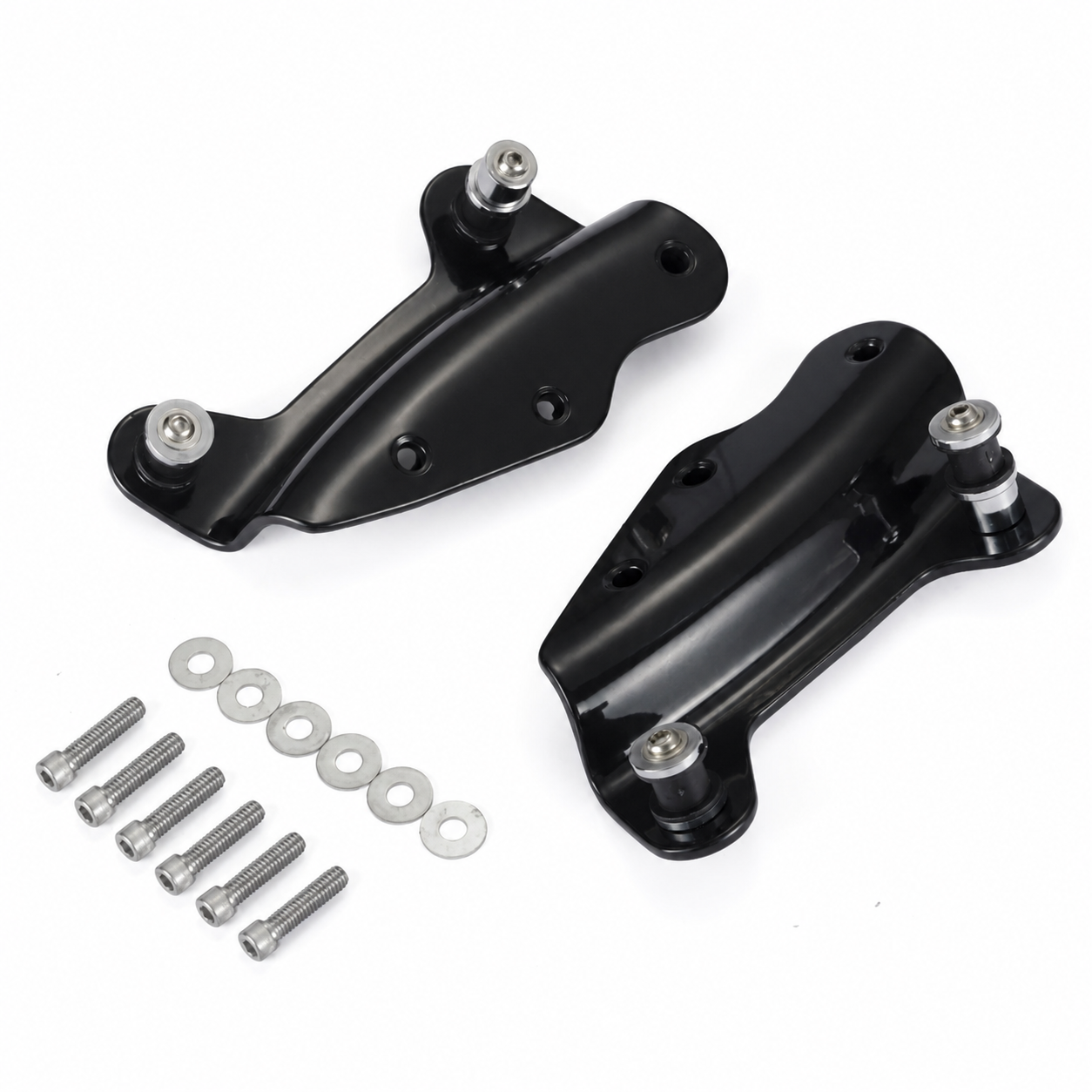 2009–2013 black touring mounting brackets