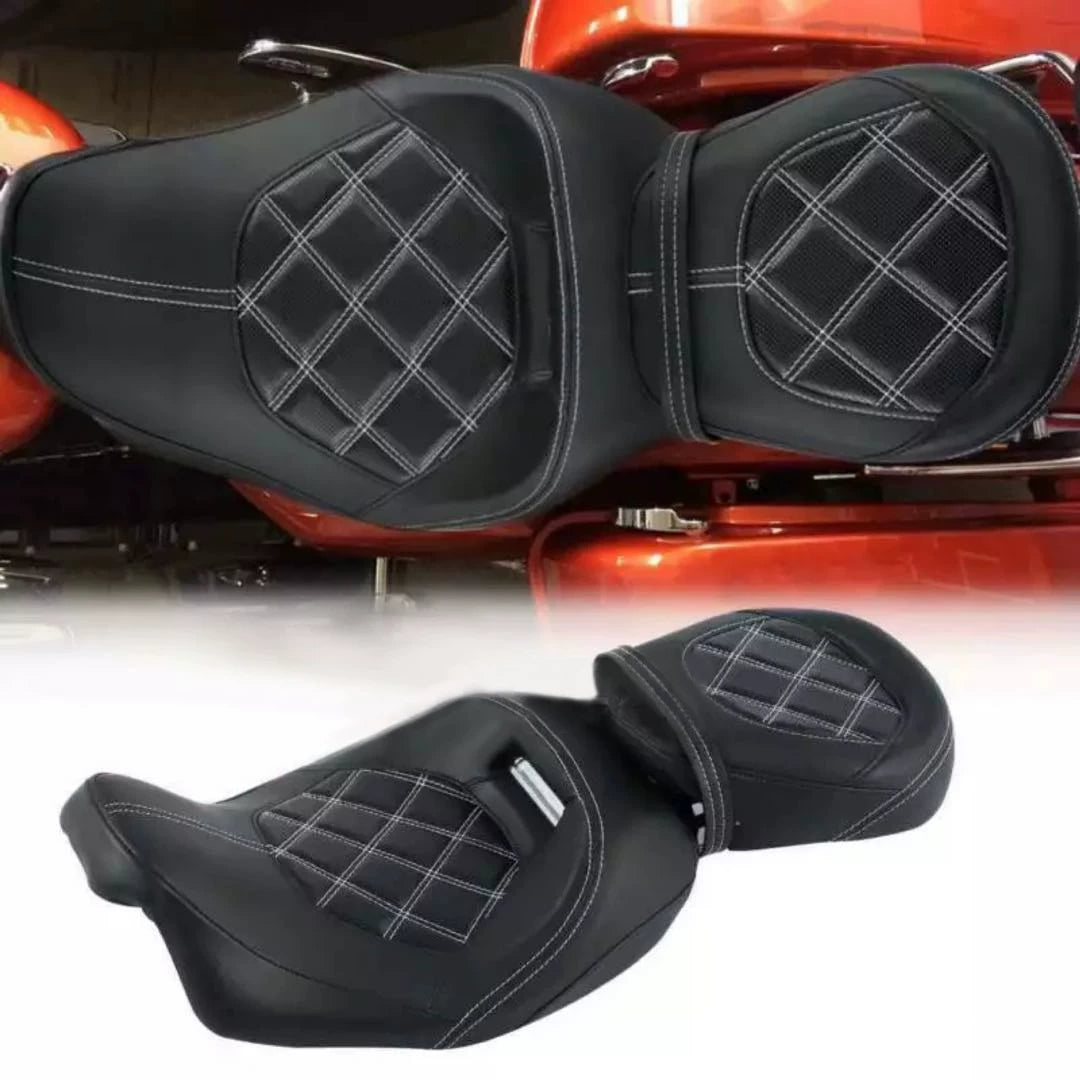 White stitching seat option
