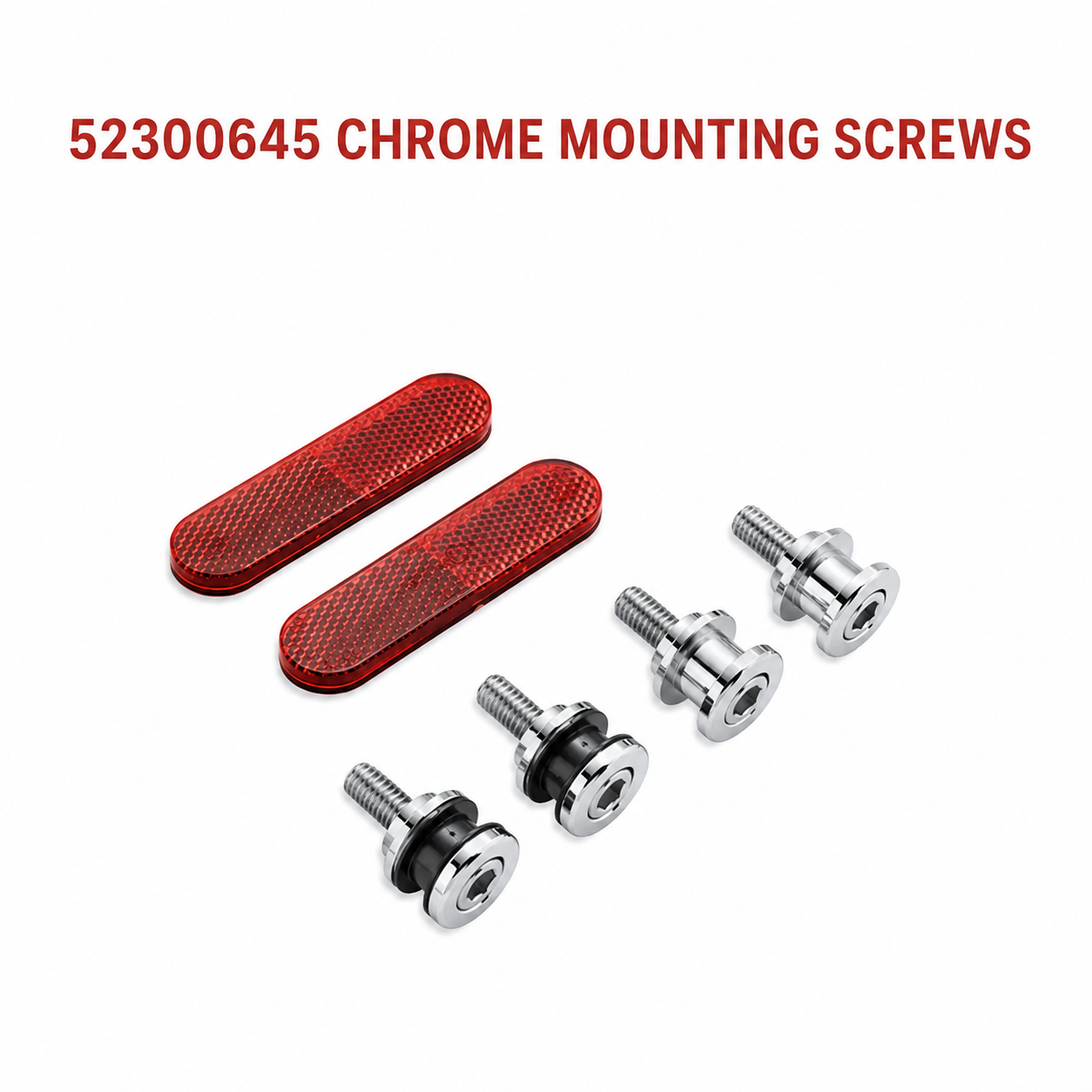 52300645 chrome mounting screws
