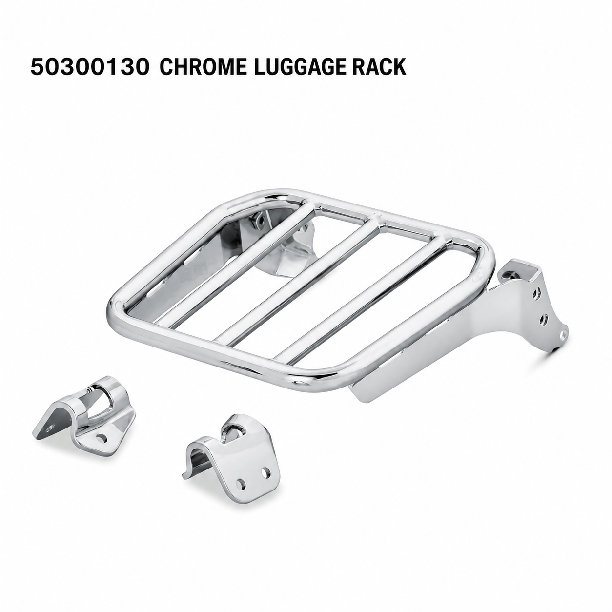 50300130 chrome luggage rack