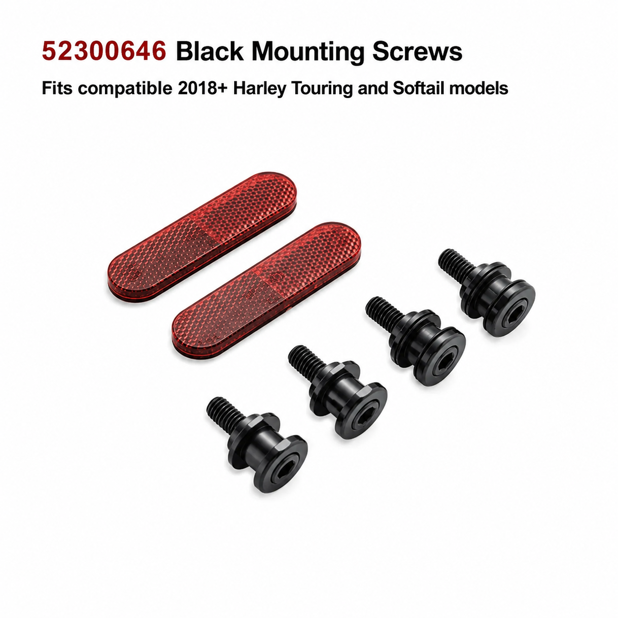 52300646 black mounting screws