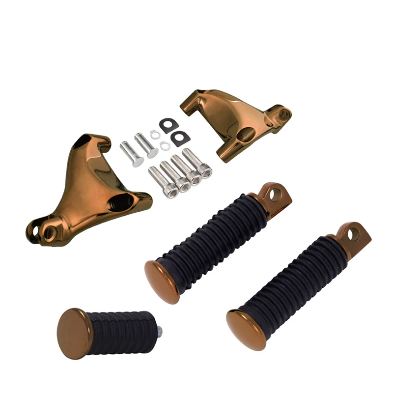 Foot Pegs + Mounting Brackets