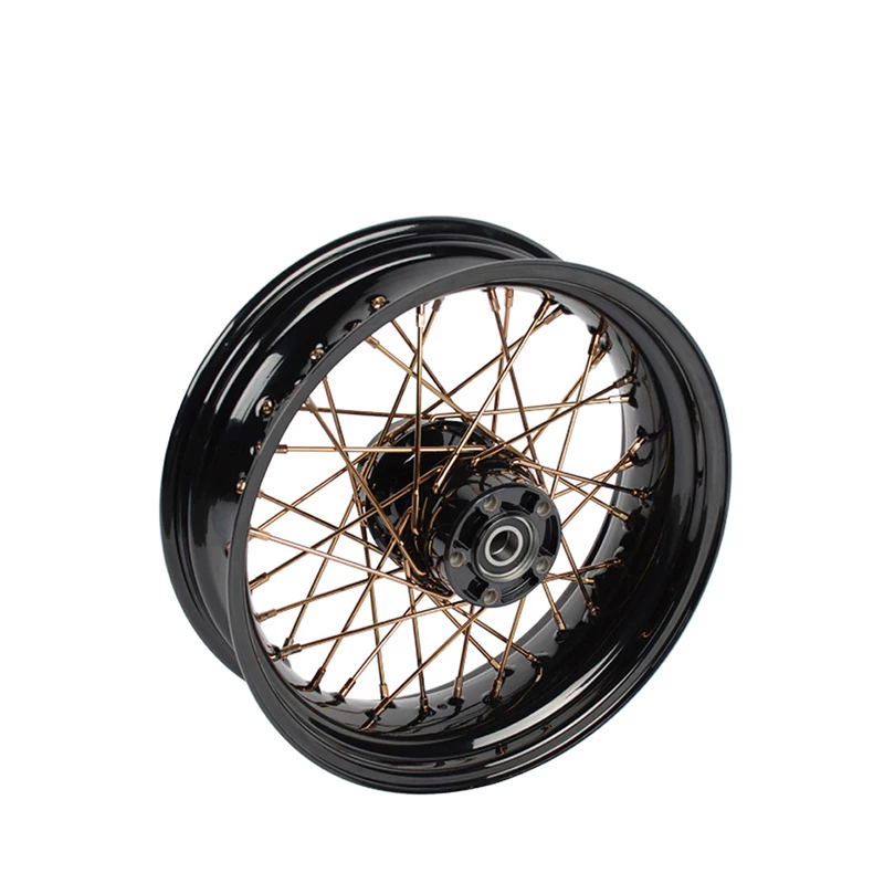 Rear Gold-Spoke Wheel 19x2.5