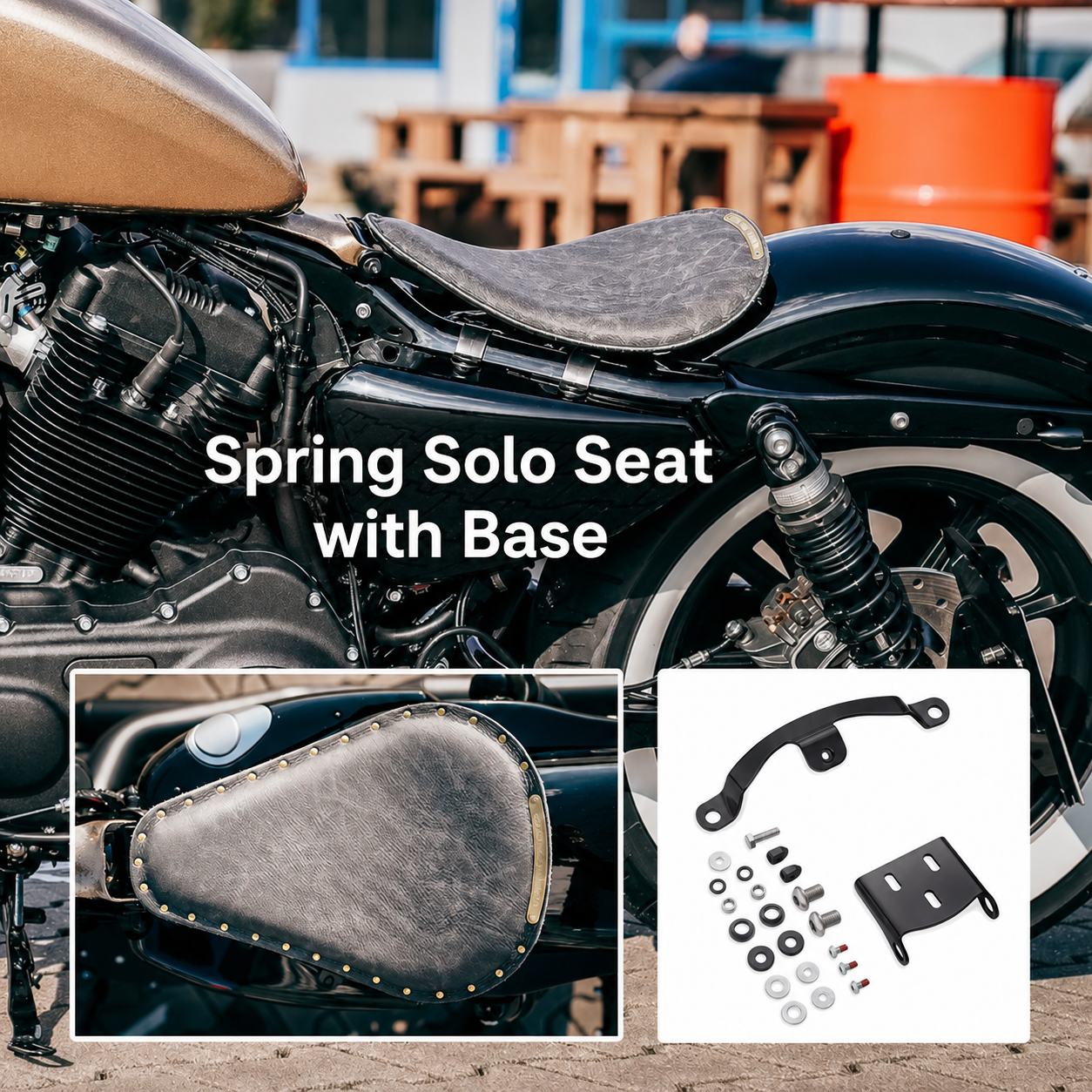 Spring Solo Seat with Base