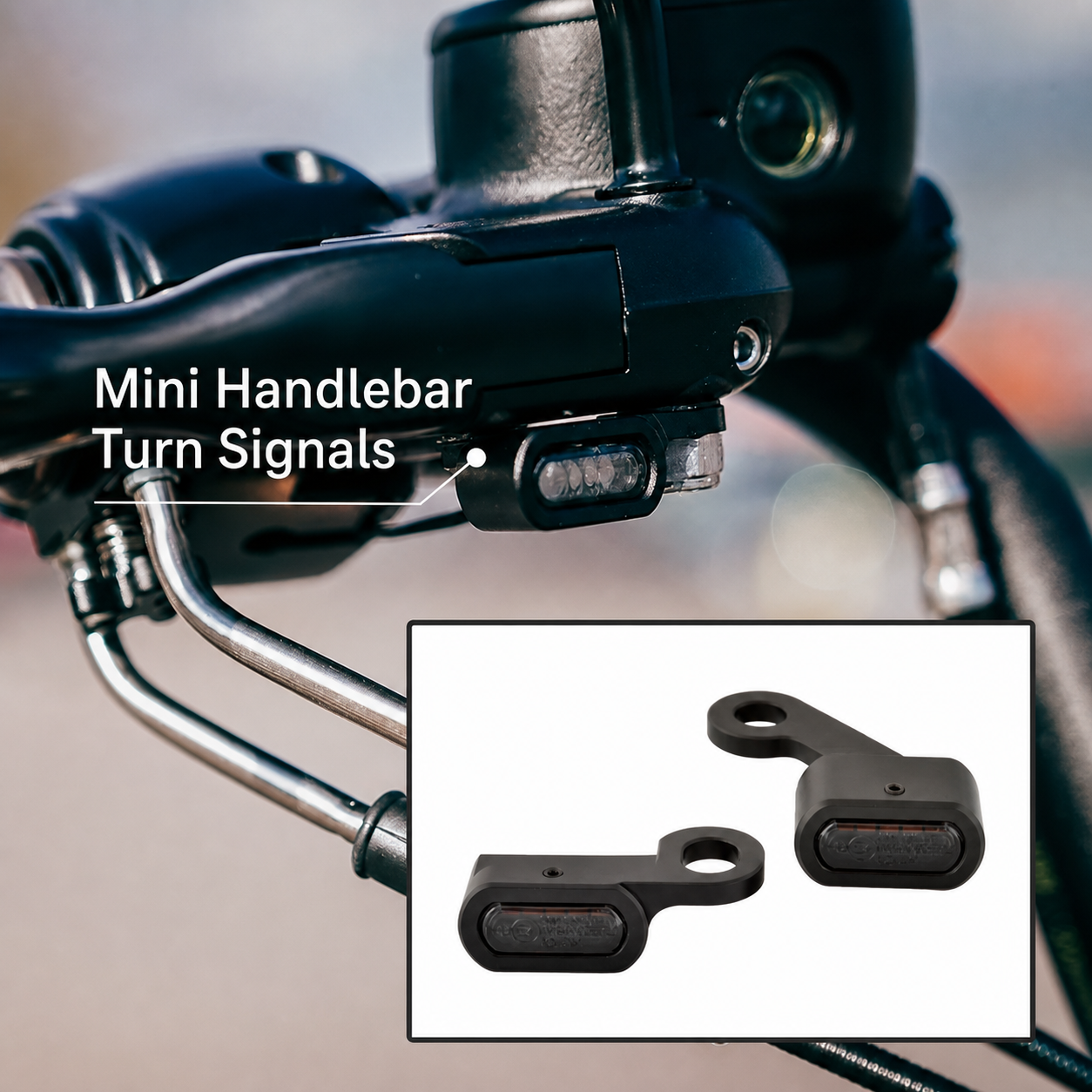 Mini Handlebar Turn Signals