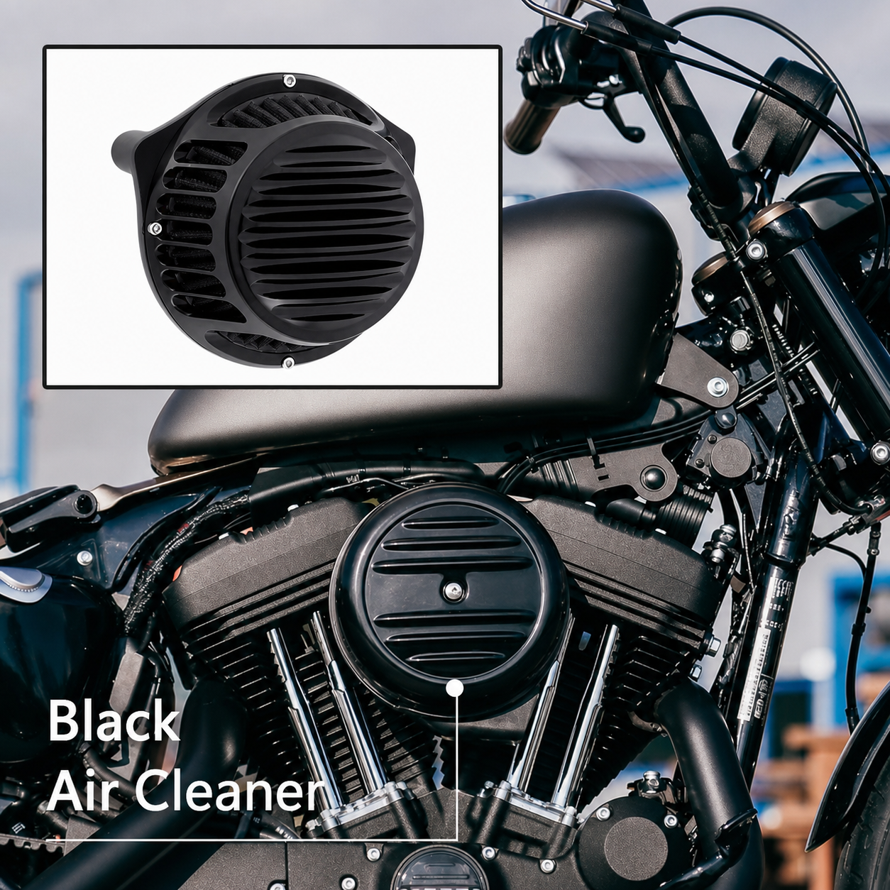 Black Air Cleaner
