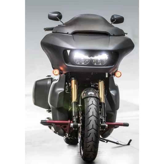 DS-style Harley Road Glide front view