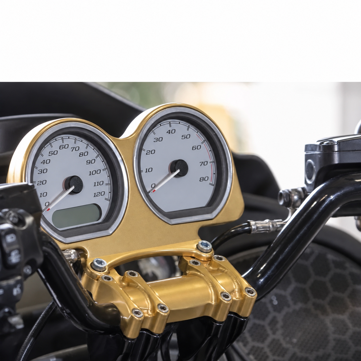 Gauge relocation kit